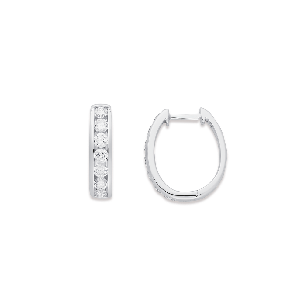 Gold huggie earrings nz deals