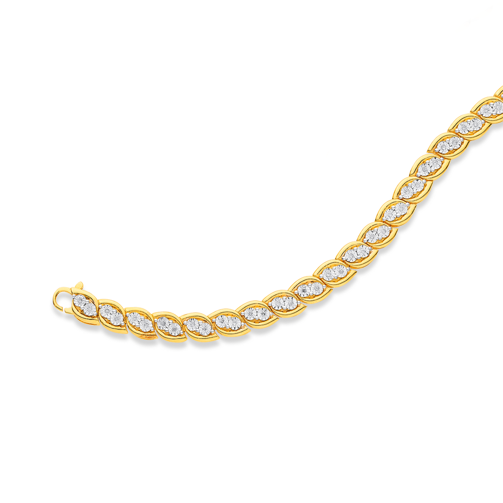 Diamond Tennis Bracelets - Yellow Gold | Tennis bracelet diamond, Rose gold  tennis, Tennis bracelet