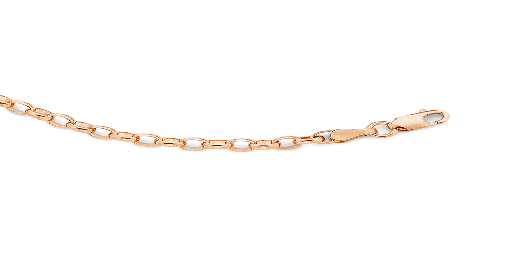 Belcher Bracelet Rose Gold Bangle Prouds Belcher Bracelet Charm