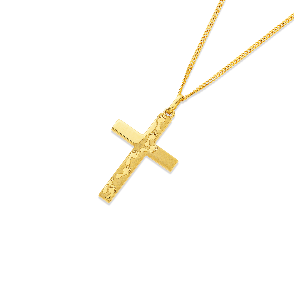 LIFETIME JEWELRY Classic Cross Necklace for Men & Women 24k Real Gold  Plated (Gold Crucifix & Chain) | Amazon.com