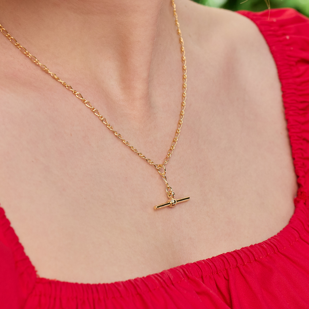 9ct 45cm Figaro Chain | Pascoes