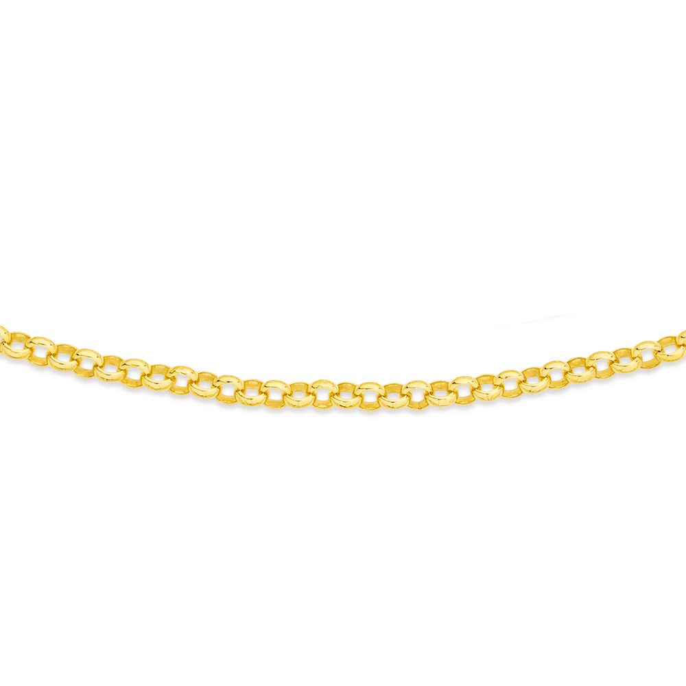 9ct 55cm Solid Belcher Chain 