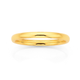 9ct, Comfort Curve Stacker Ring Size P