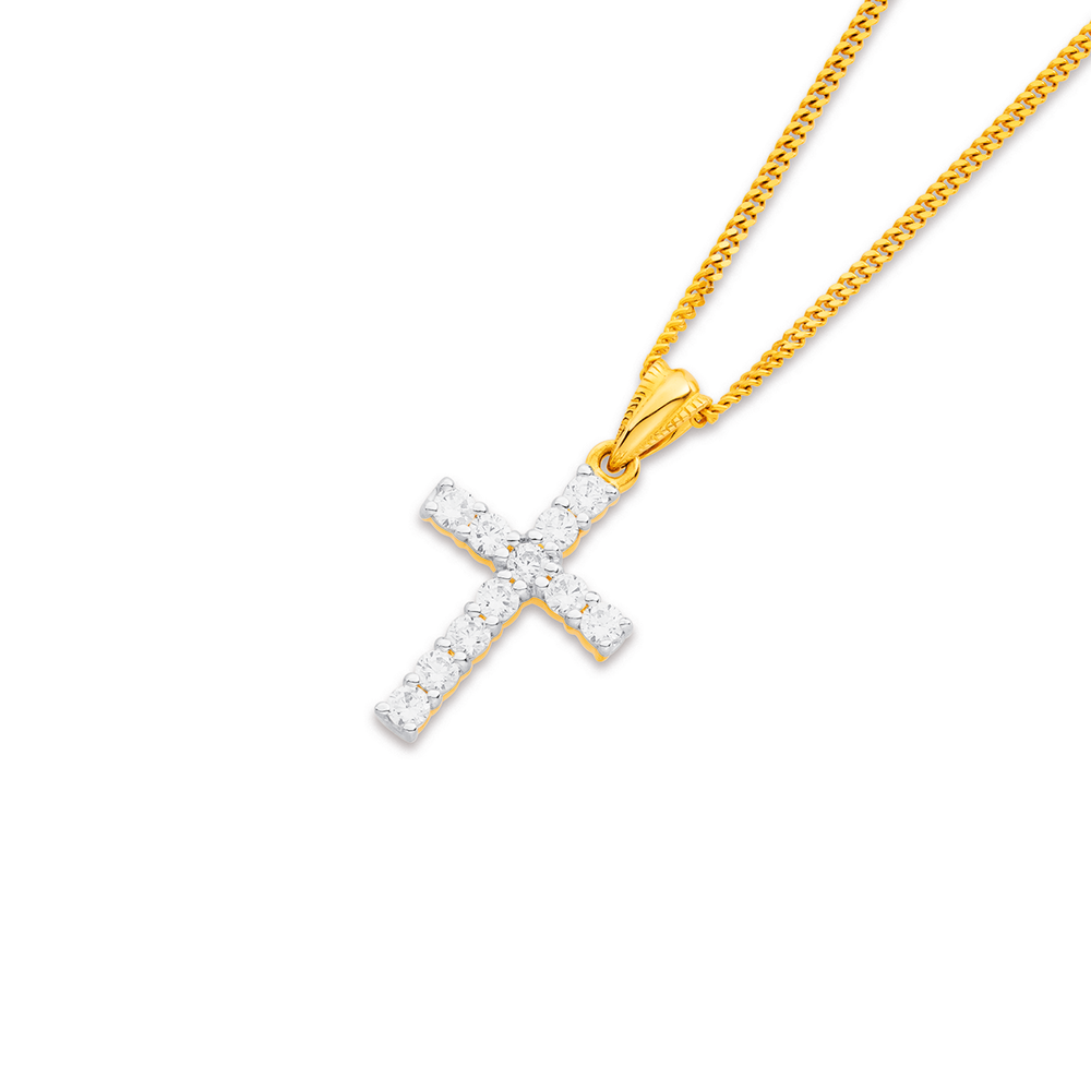Cubic zirconia crosses deals