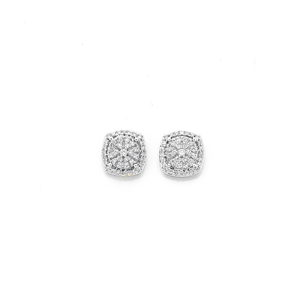 Macy's diamond stud earrings sale deals