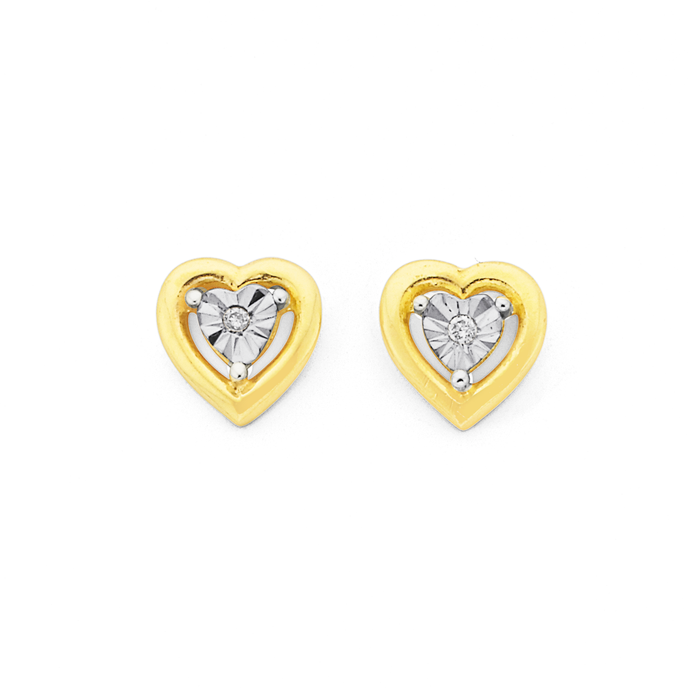Goldheart diamond earrings hotsell