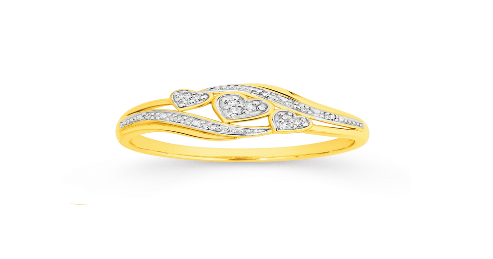 9ct, Diamond Ring Pascoes