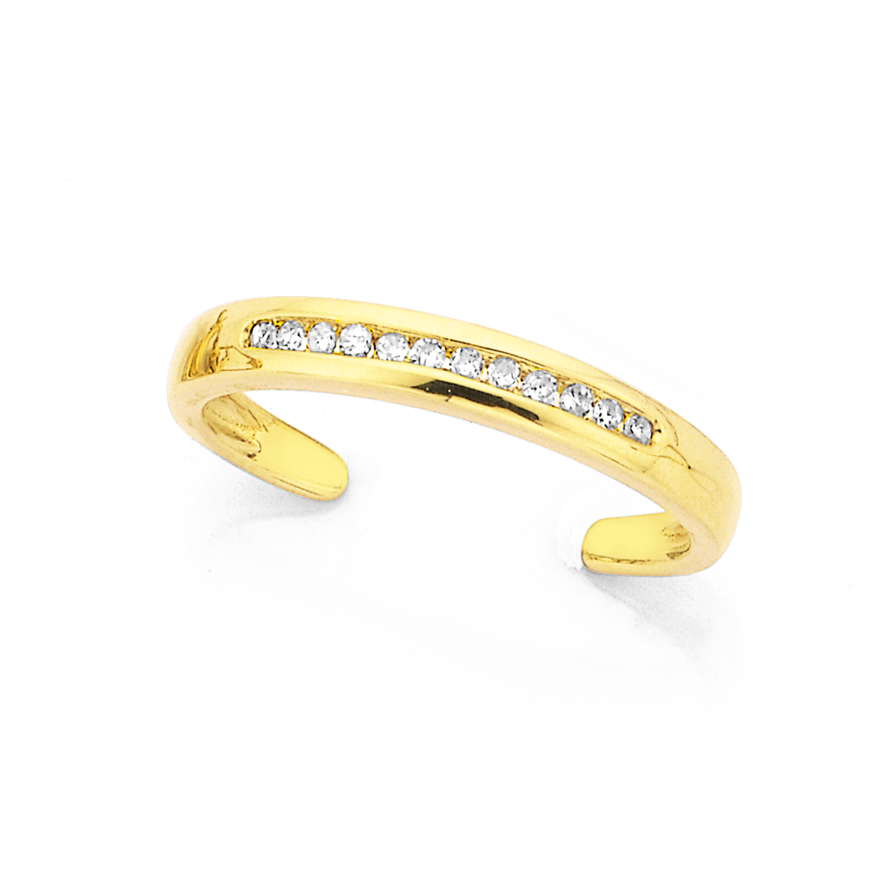 Plain Band Toe Ring – Maudes The Jewellers