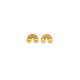 9ct Enamel Rainbow Earrings