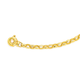 9ct Gold 19cm Solid Belcher Bolt Ring Bracelet