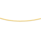 9ct Gold 35cm Solid Curb Chain