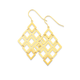 9ct Gold Chandelier Drop Earrings