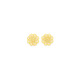 9ct Gold Filigree Flower Stud Earrings