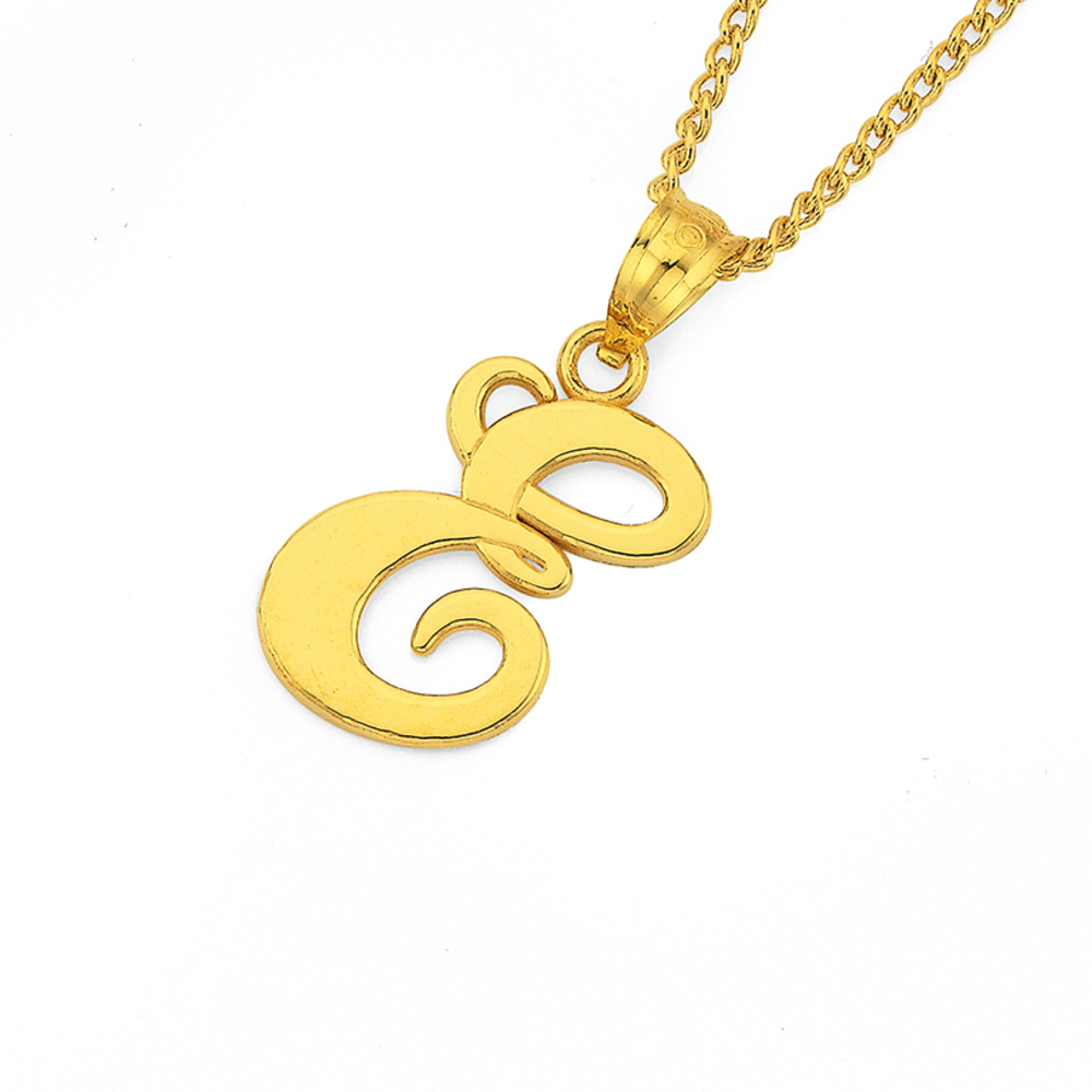 E Necklace oro – Twojeys