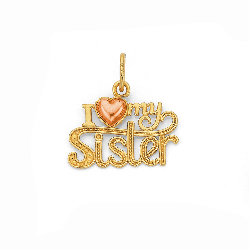 Sister love necklace hot sale