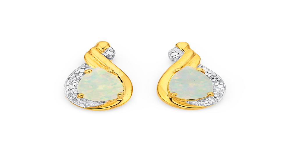Pascoes diamond earrings Clearance