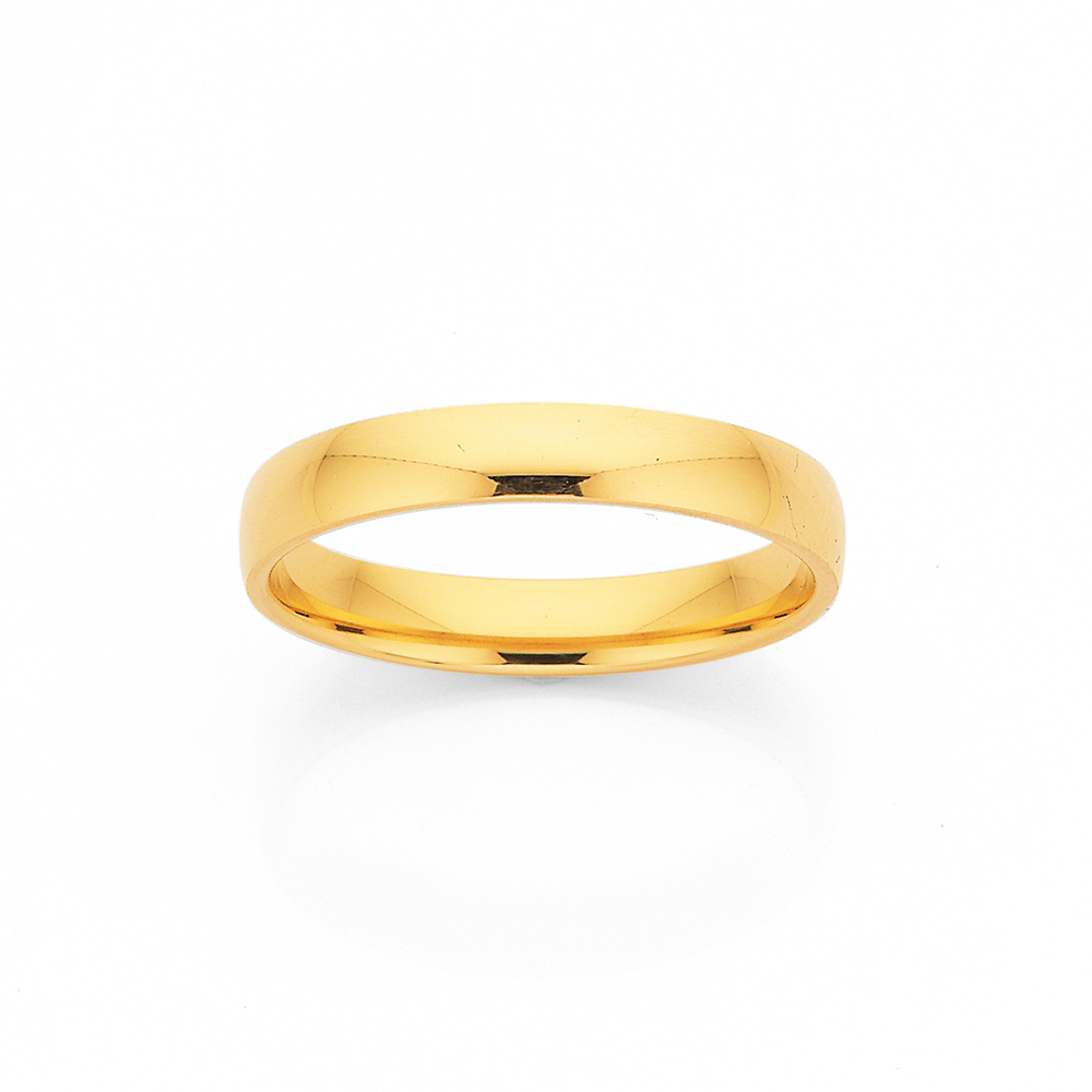 Wide Band Ring in Gold - Renah Jae