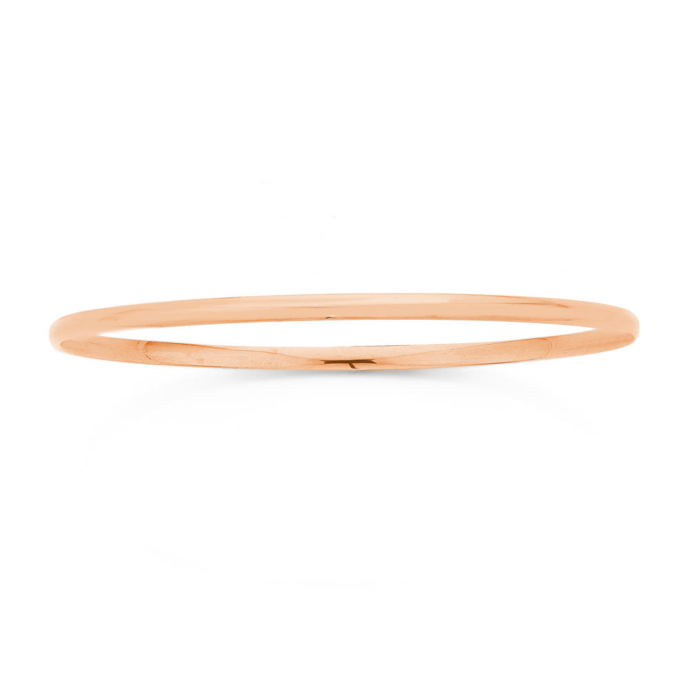 9ct rose online gold bangle