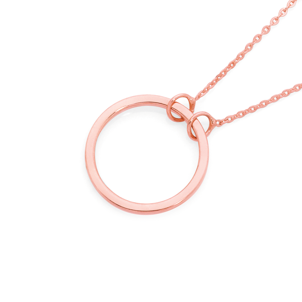 thumbnail image 2 of 18K Rose Gold Filled Ladies Solid Statement Belcher Link Chain Necklace – 45cm – Handmade 2 of 3