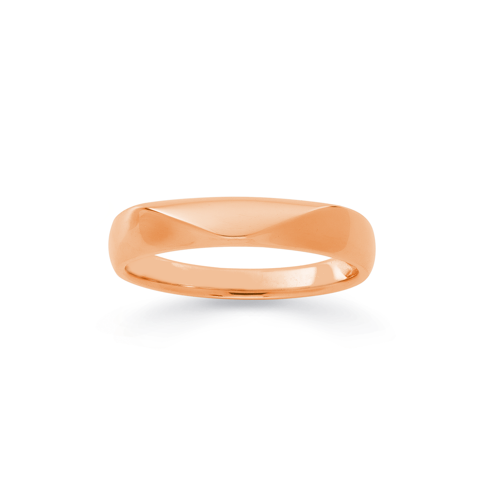 Rose gold dome ring shop