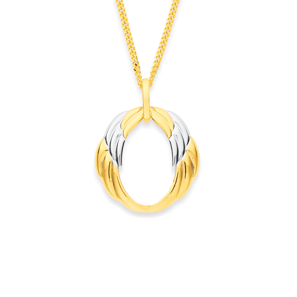 9ct Angel Wing Pendant With Verse Pascoes