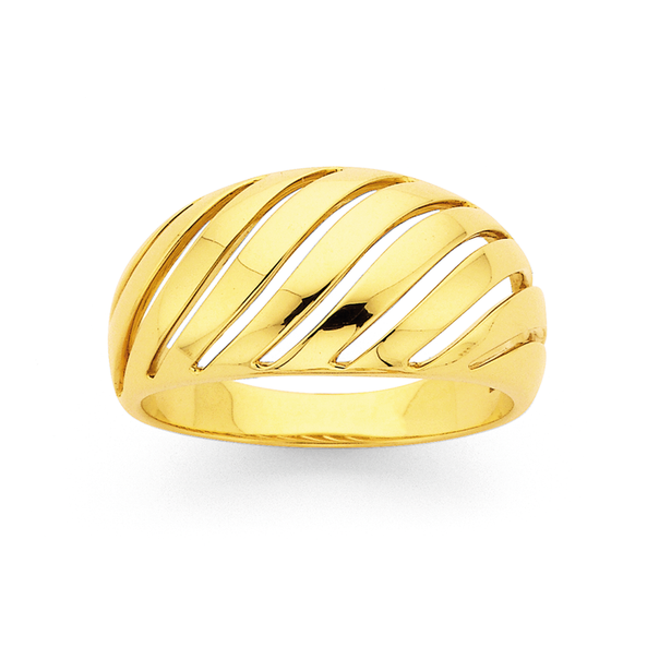 9ct Wave Ring