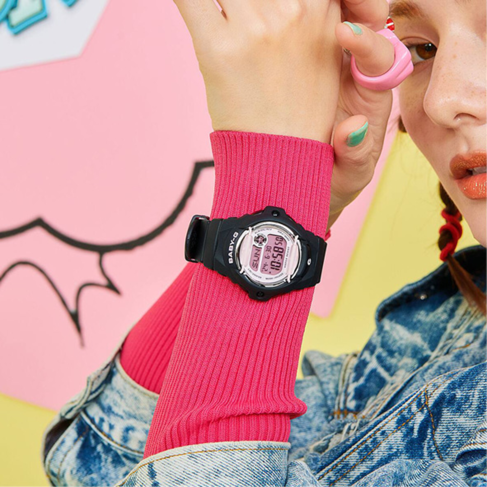 Baby-g Black/pink Digital Watch Bg169u-1c in Black | Pascoes