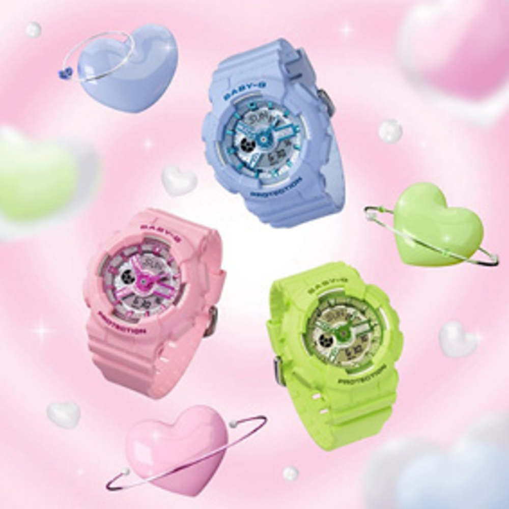 Baby g Pink Analogue digital Watch in Pink Pascoes