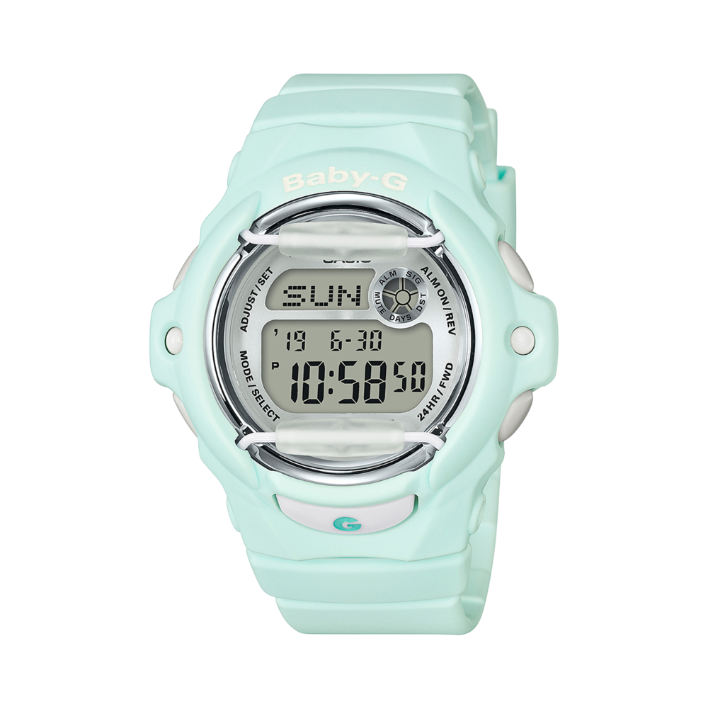 Casio Baby-g Bg169r-3d Digital Watch in Green Pascoes