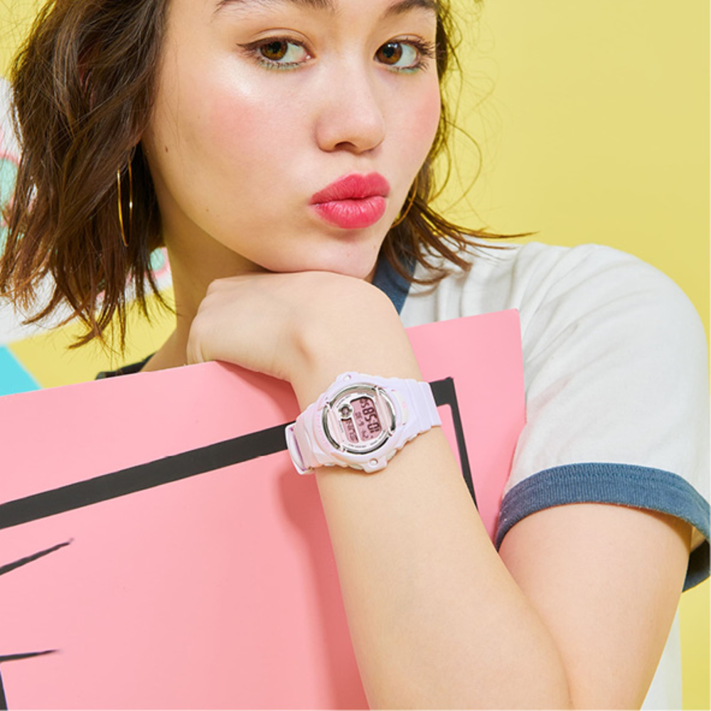 Pink baby top g shock watch