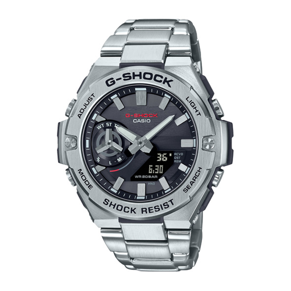 G shock top silver watch