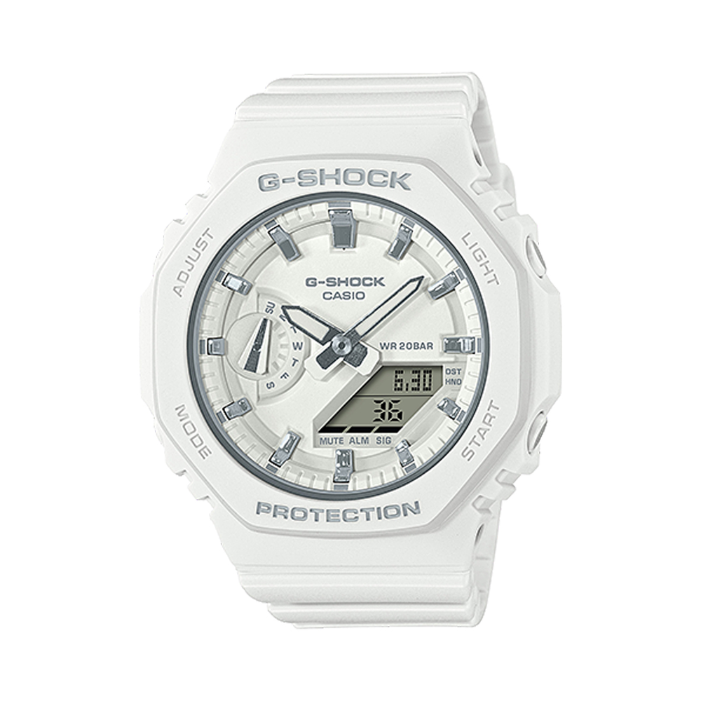 S shock white watch discount