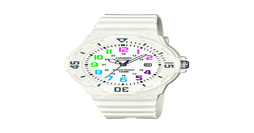 Casio Lrw200h-7b in White | Pascoes
