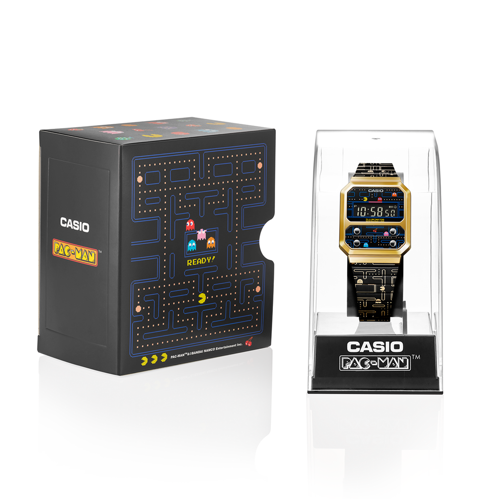 Casio Vintage X Pac-Man A100WEPC-1B A100WEPC-1B | Watches | Pascoes The  Jewellers