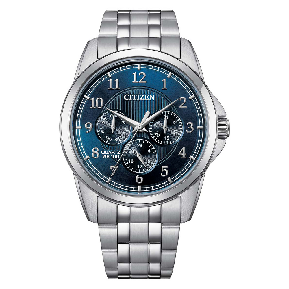 Citizen Men's Quartz Ag8341-55x in Silver | Pascoes