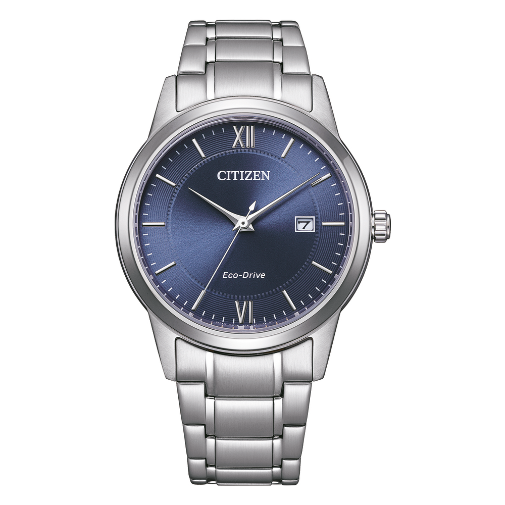 Citizen silver online watch mens