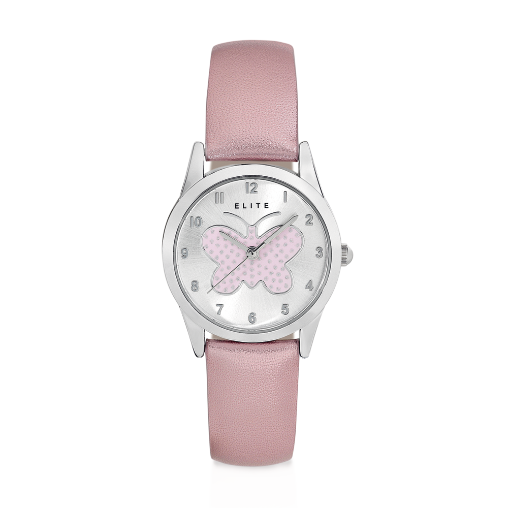 Elite Kids Watch in Pink Pascoes