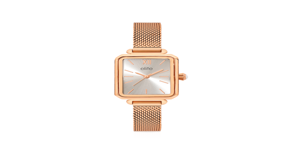 Elite Ladies Watch in Rose Pascoes