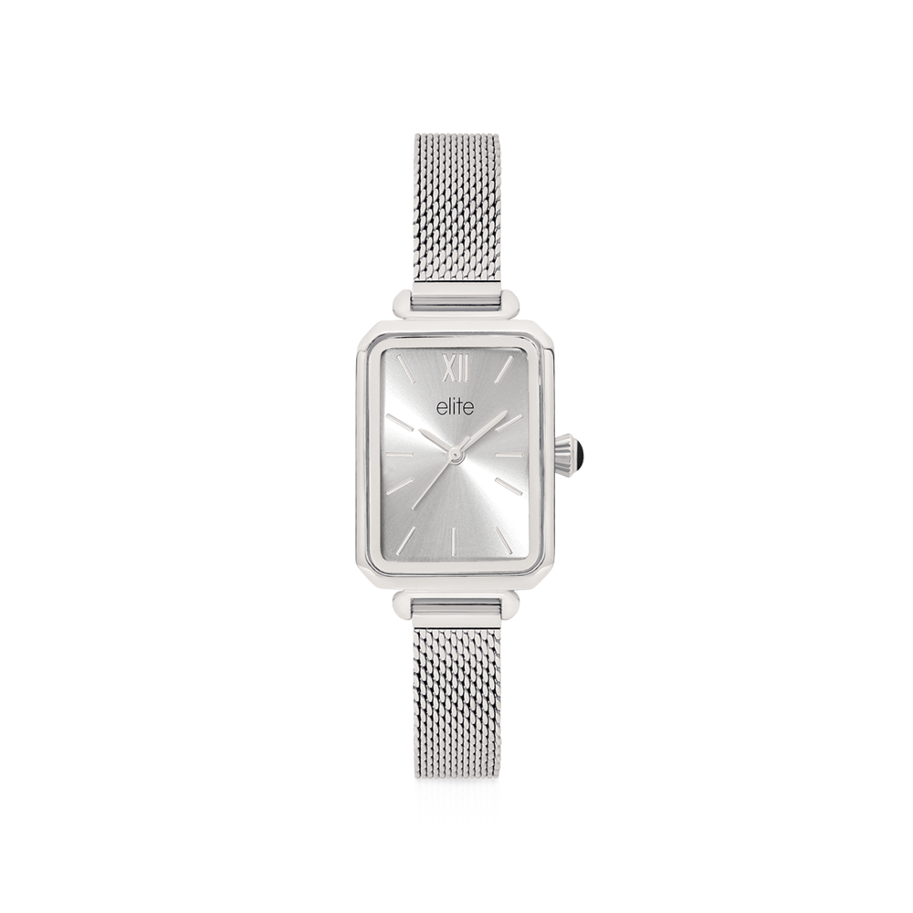 Ladies silver mesh 2025 watch