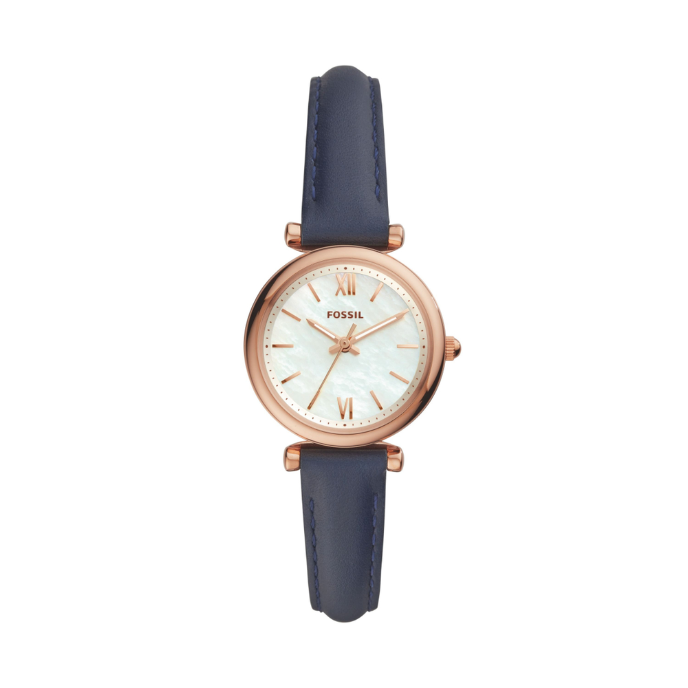 Fossil belt watch women's deals