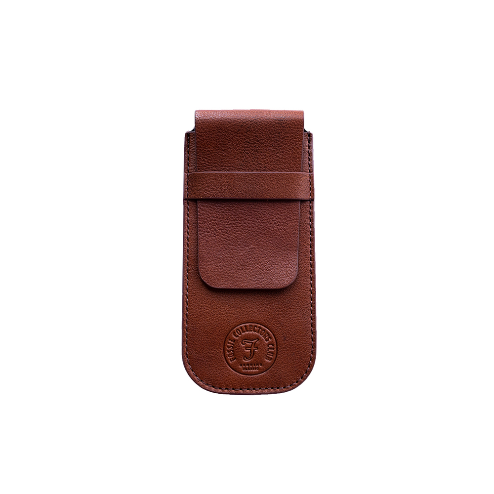 Fossil leather watch box sale