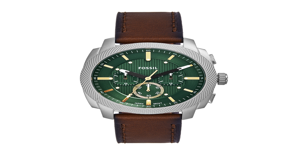 Fossil Machine Men's Watch Fs6100 in Silver | Pascoes