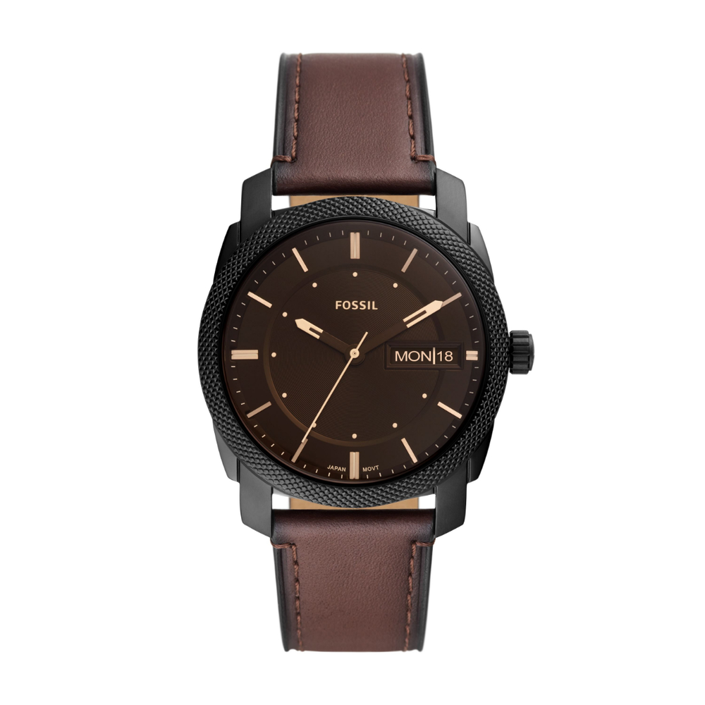 Fossil Machine Watch in Black Pascoes
