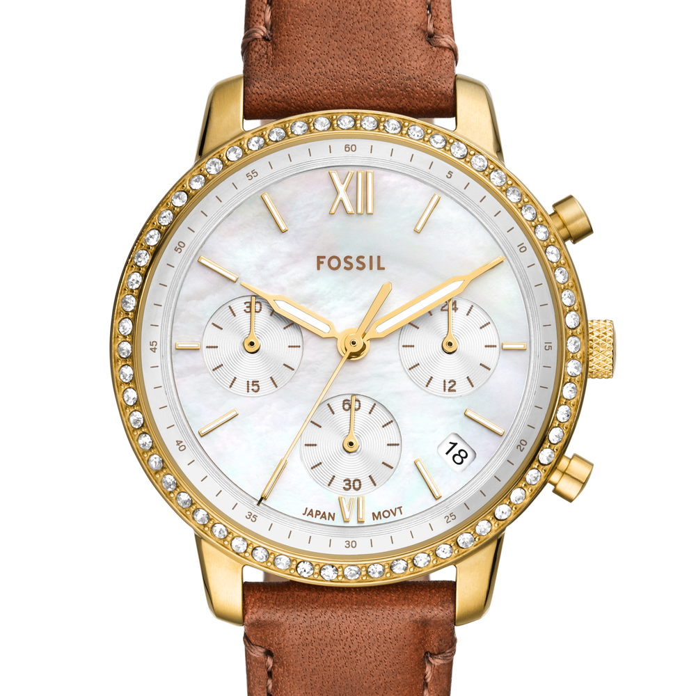 Fossil Neutra Ladies Watch in Gold Pascoes