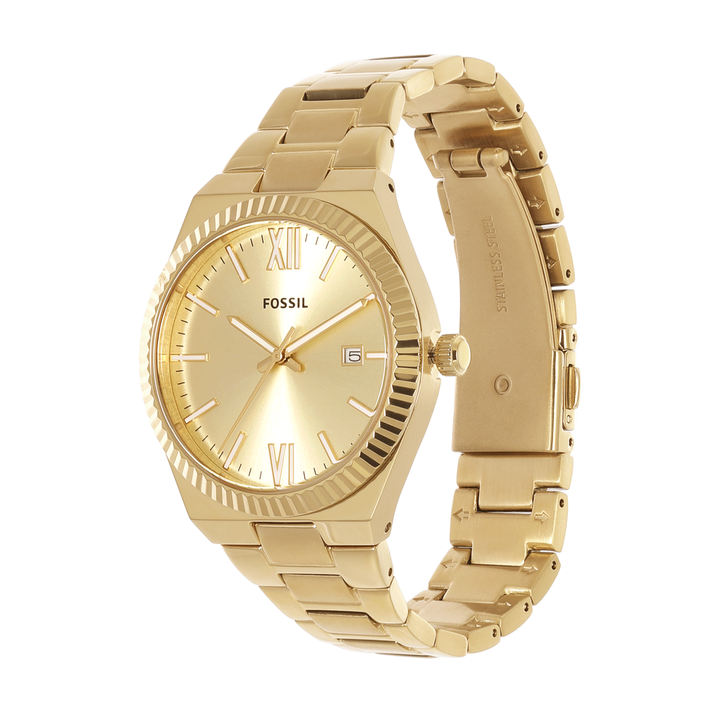 Fossil women's top gold watches
