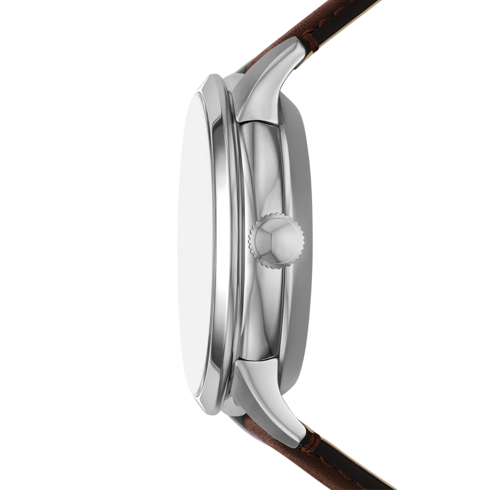 Fossil Townsmen Automatic Open Heart in Silver Pascoes