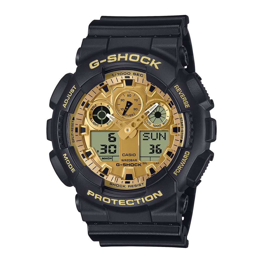 G-shock Ga100ggb-1a9 Watch in Black | Pascoes