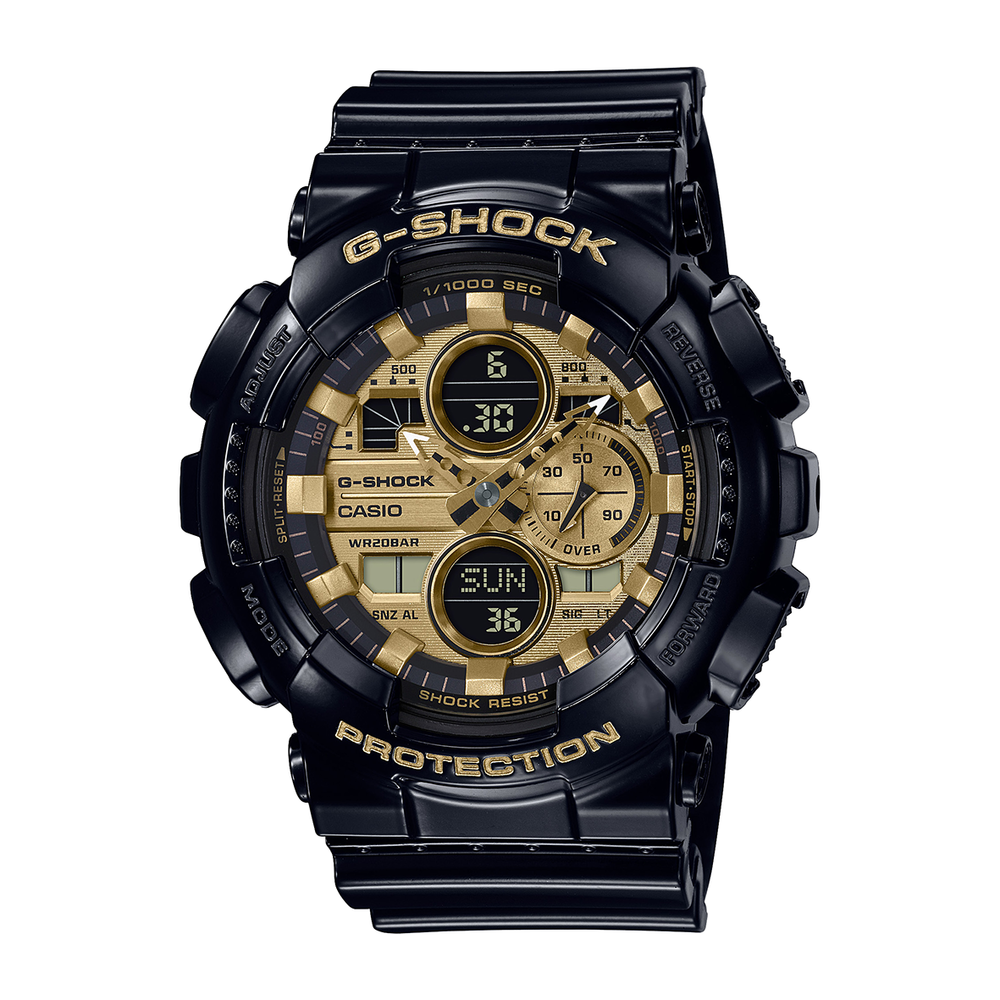 Black and gold digital watch deals
