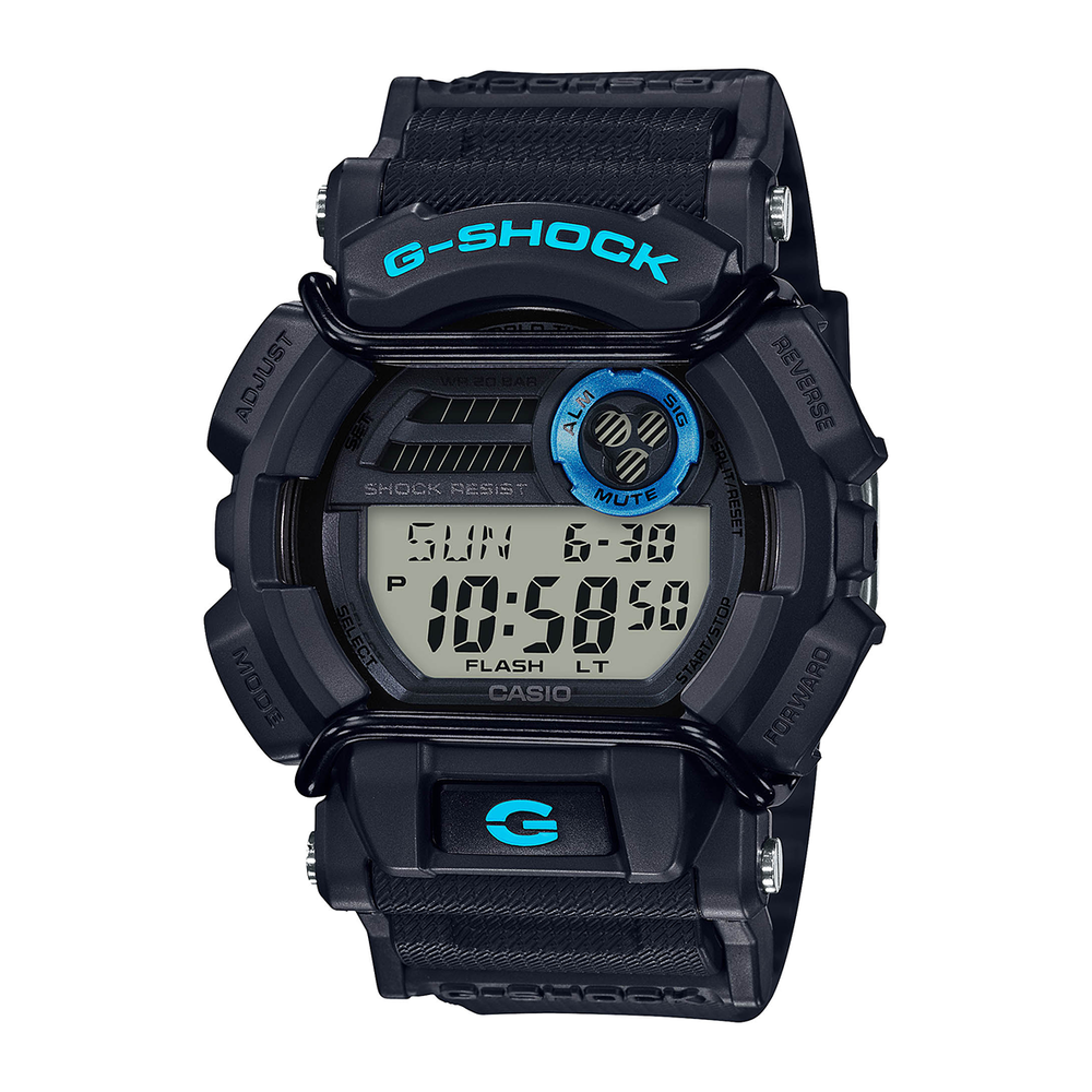 CASIO G-SHOCK ブラック デジタル腕時計 G-shock Men's Watch Gd400-1b2 in Black | Pascoes