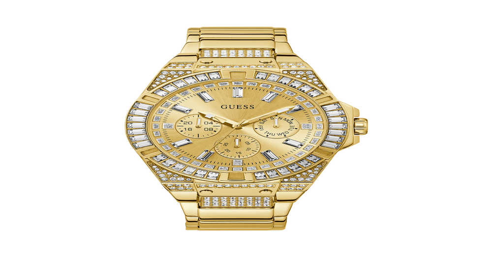 Guess Gents Zeus Watch in Gold | Pascoes